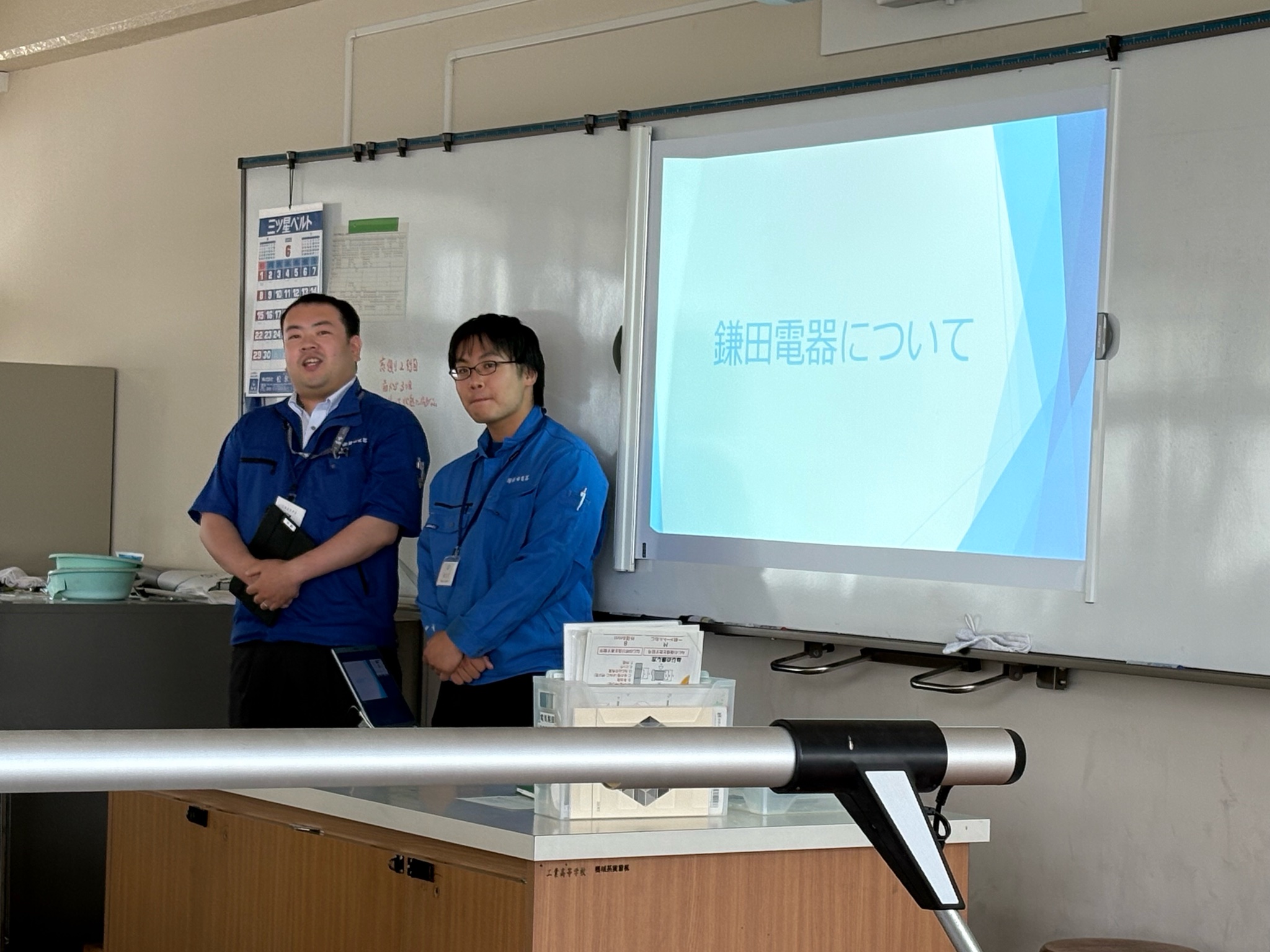 説明の様子②